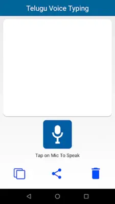 Telugu Voice Typing Keyboard android App screenshot 3